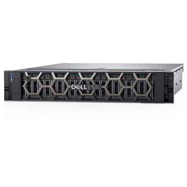 Сервер Dell PowerEdge R760 (16x2.5 SAS/SATA Drives) / 2*Gold 6444Y 3.6G, 16C / 8*32Gb DDR5 RDIMM 4800Mhz / PERC H755 / iDRAC Enterprise / 2*480GB SSD SATA Mix Use 6Gbps 512 / 4*960GB SSD SATA Mix Use 6Gbps